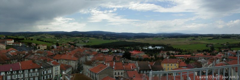 Vu de la zone depuis Saugues