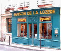 un restaurant lozrien  Paris