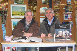 S�ances de d�dicace pour Pierre Plagnes et Didier Bonnal