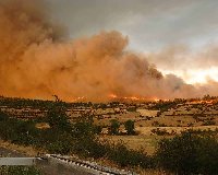 Incendie sur le Mjean - Laurent COLLET pour AMILO