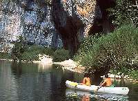 cano dans les gorges